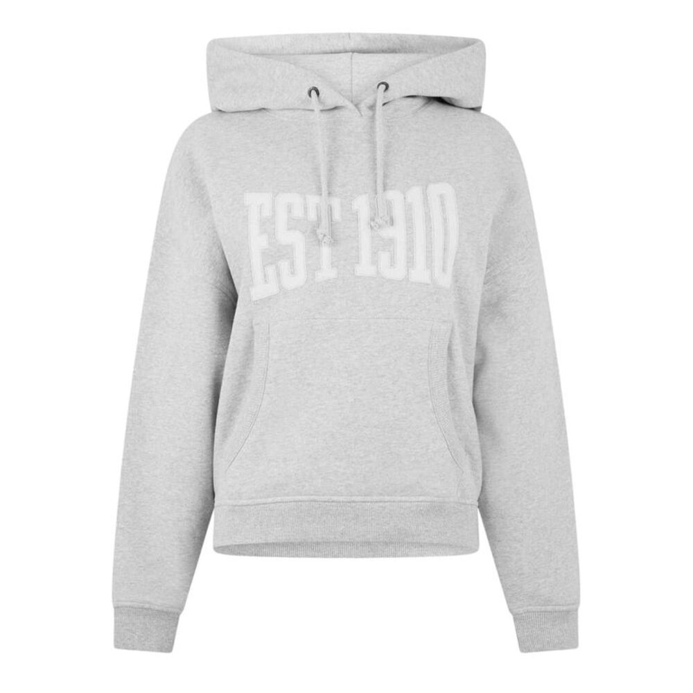 Everlast Womens/Ladies Est 1910 Logo Hoodie / Grey Marl Marl